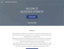 Tablet Screenshot of goldengateopto.com